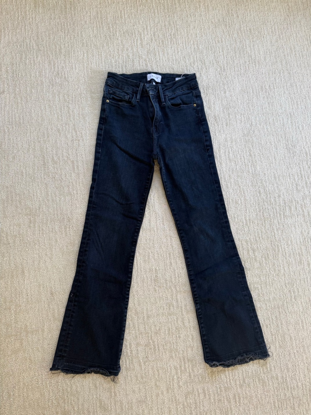 Frame Denim Navy Skinny Jeans
